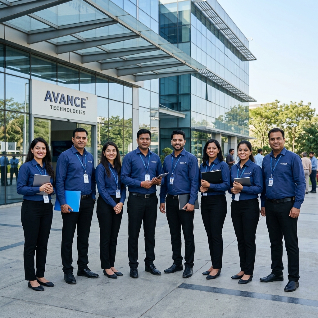 Housekeeping operations staff in uniform